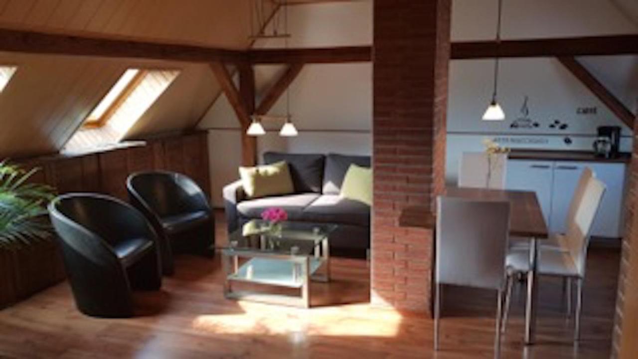 Schorfheider Ferienwohnung Eberswalde-Finow Esterno foto